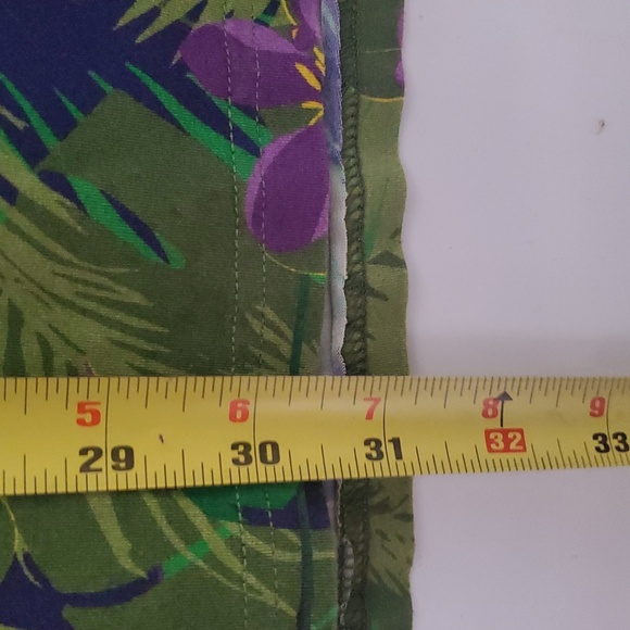 Bogey Is Life Bamboo Tropical Print Mens Golf Polo Size XL Athletic Fit Heavy - Picture 8 of 8